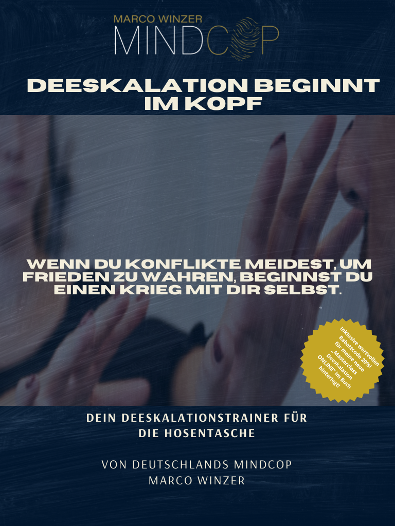 Ebook-Cover zum Thema Deeskalation